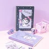 Official Kuromi A4 Notebook - 96 Sheets, PP Soft Cover & Durable Spiral Binding | Kawaii Gothic Stationery